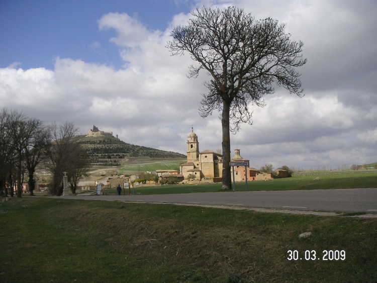 Gezicht op Castrojeriz